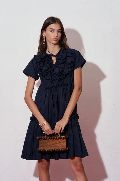 Nåd Eliza Navy Dress