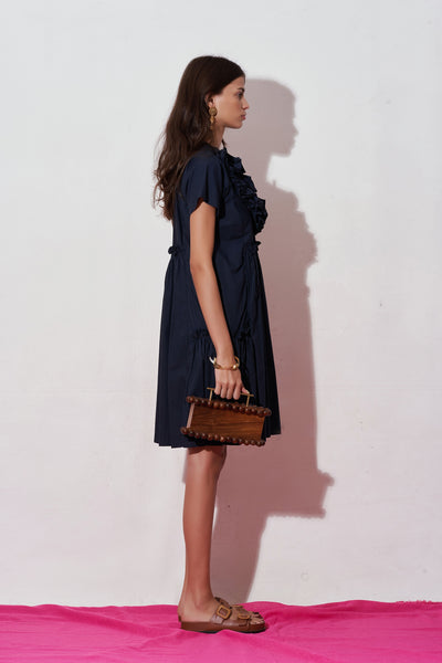 Nåd Eliza Navy Dress