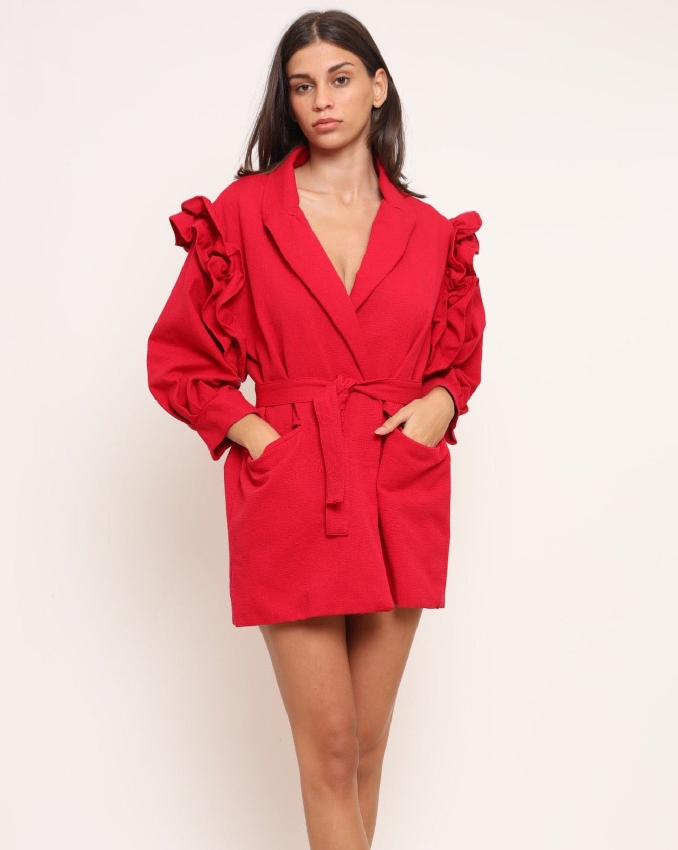 Nåd Freyda Raspberry Blazer