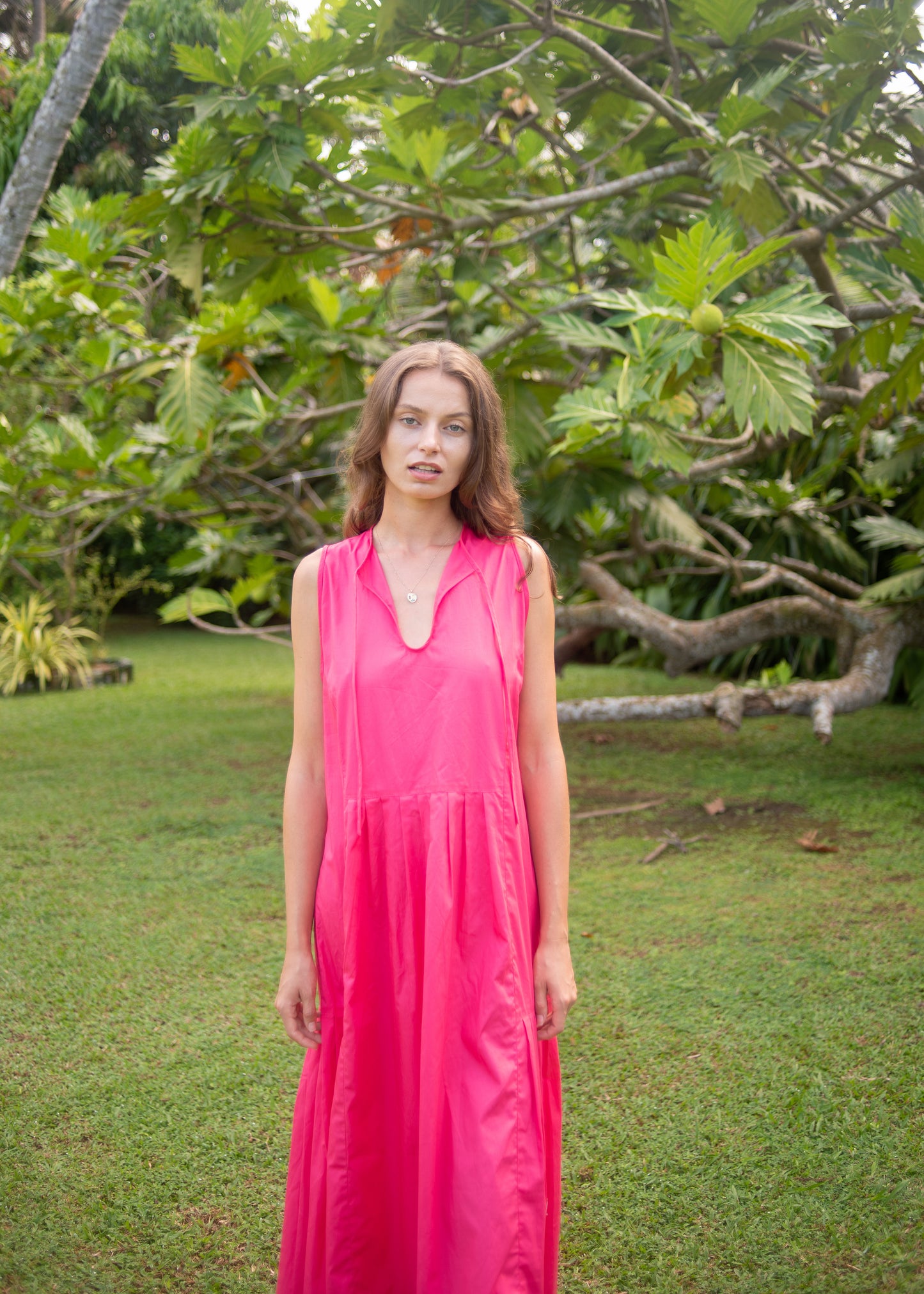 Nåd Mai Hot Pink Dress