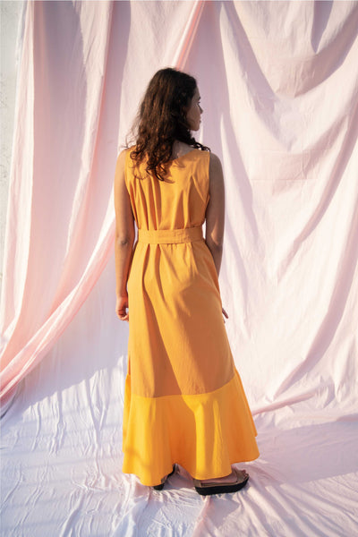 Nåd Marigold Saffron Dress