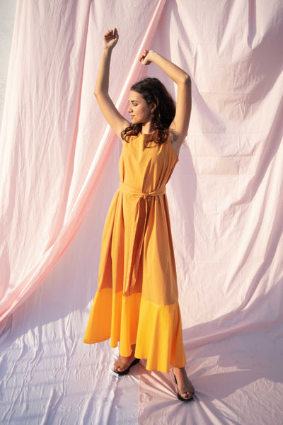 Nåd Marigold Saffron Dress
