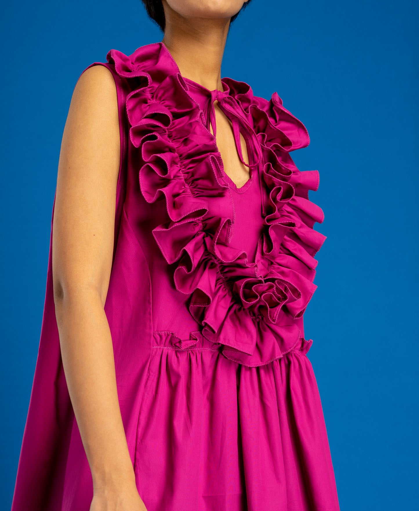 Nåd Eliza Fuchsia Dress