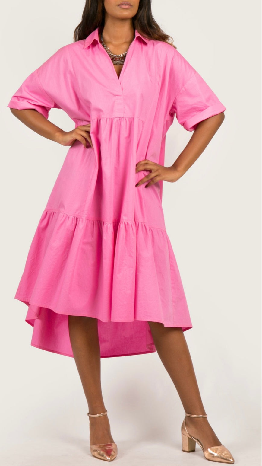 Nåd Yeshika Pink Dress